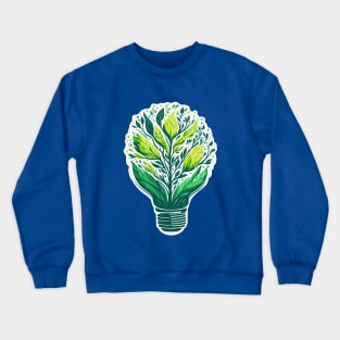 Environment Earth Day Recycle Reuse Renew Rethink Crewneck Sweatshirt